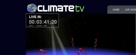 Í nótt (aðfaranótt 26. mars) klukkan 1:00 verður bein netútsending frá nýrri sjónvarpstöð sem kallar sig Climate TV..